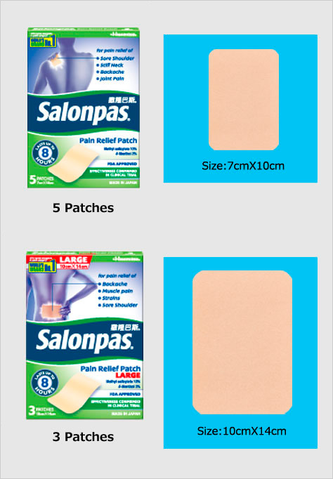 Salonpas Pain Relief Patch Singapore